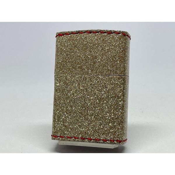 ZIPPO[ジッポー]glitter color グリッターカラー ZGL-シャンパンゴールド