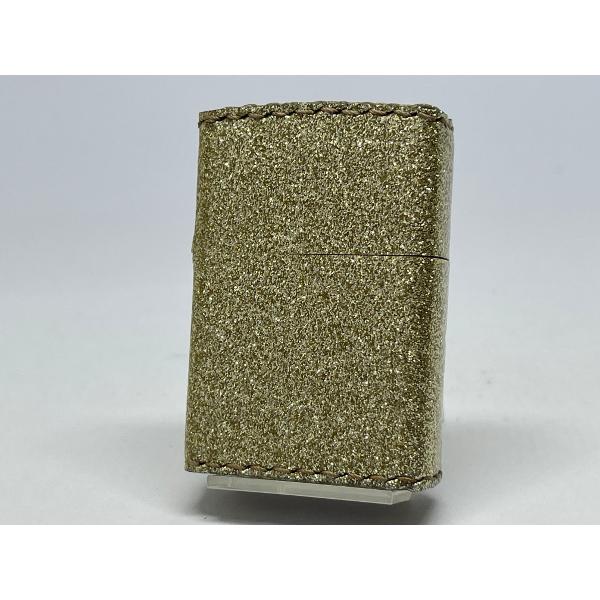 ZIPPO[ジッポー]glitter color グリッターカラー ZGL-ゴールド