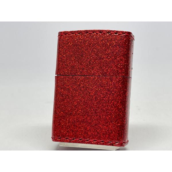 ZIPPO[ジッポー]glitter color グリッターカラー ZGL-レッド