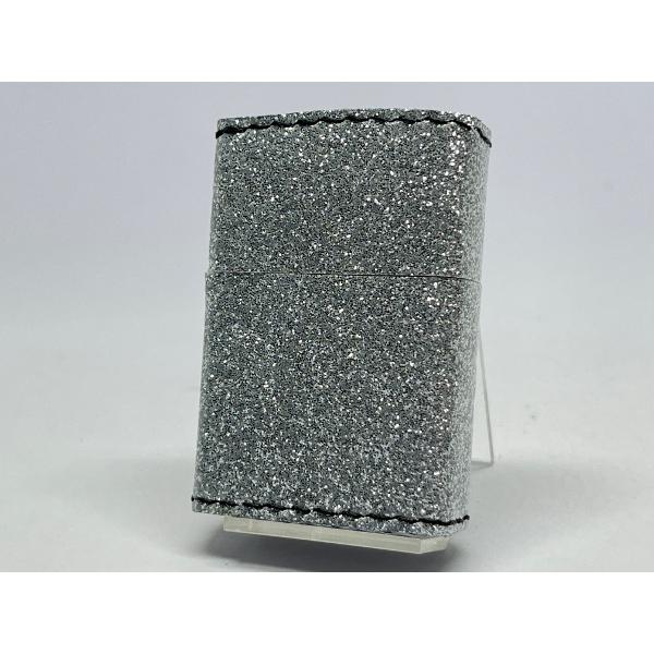 ZIPPO[ジッポー]glitter color グリッターカラー ZGL-シルバー