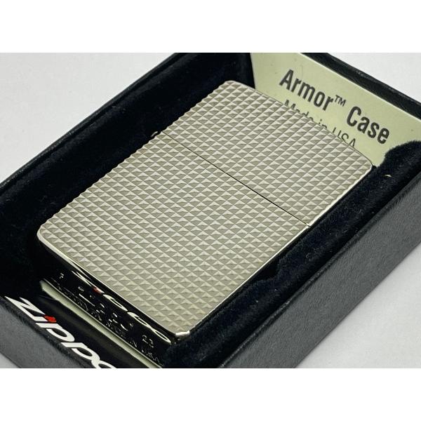 ZIPPO[ジッポー]両面加工 Fine Lattice ZP アーマー ファインラティス DS ダ...