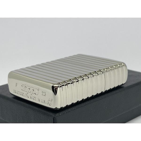 ZIPPO[ジッポー]4面連続加工 Horizontal Stripe ZP アーマー ホリゾンタル...