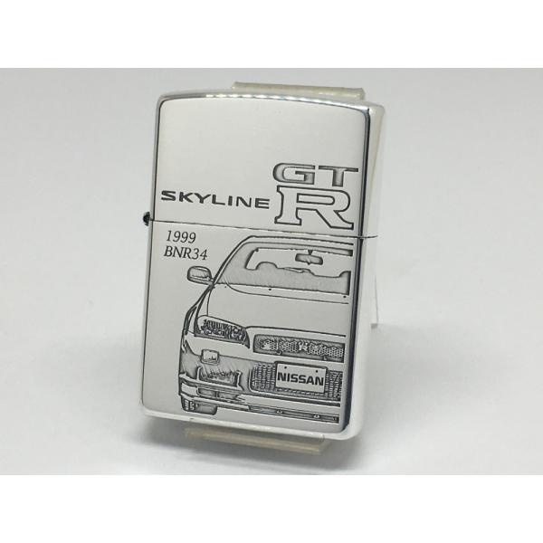 ZIPPO[ジッポー]両面加工 ZP GT-R BNR34 スカイライン