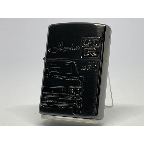 ZIPPO[ジッポー]両面加工 ZP GT-R [KPGC10] BK スカイライン ブラックバージ...