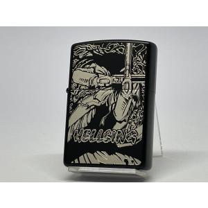 ヘルシング hellsing 原画展 公式ライター zippo ZIPPO ライター ヘルシング 平野耕太 ジッポ マットブラック