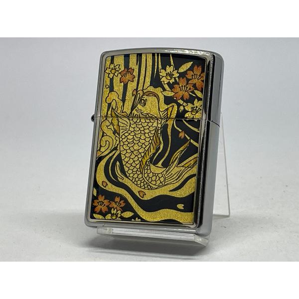ZIPPO[ジッポー]和柄シリーズ ZP フレーム金箔エポ 鯉