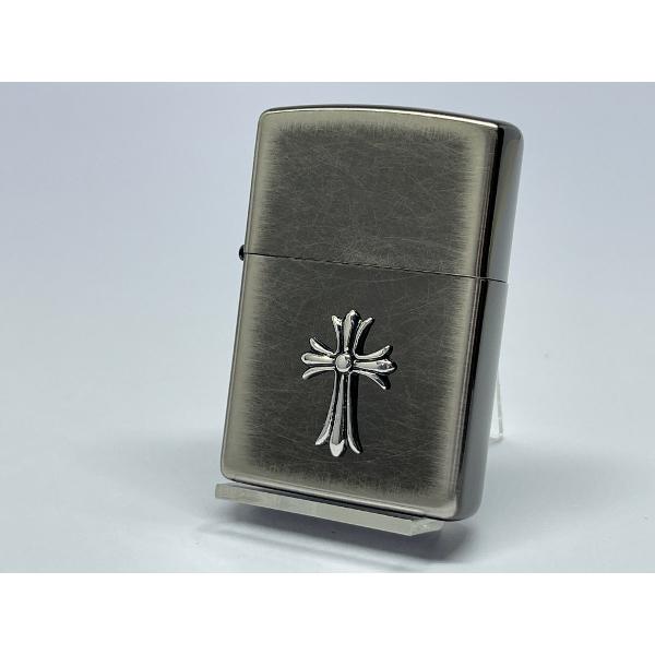 ZIPPO[ジッポー]ZP ユーズドメタル NiB クロス