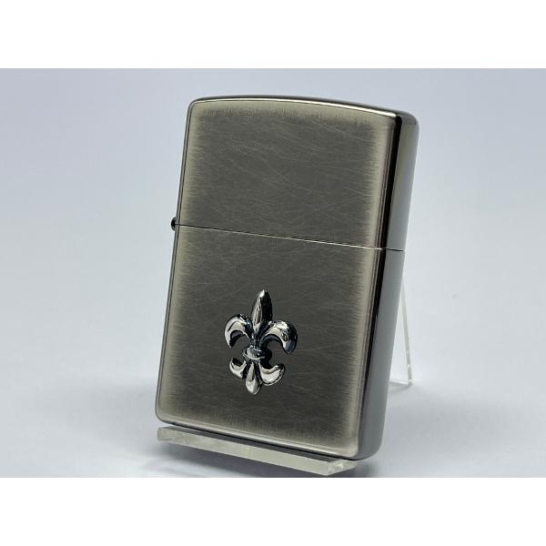 ZIPPO[ジッポー]ZP ユーズドメタル NiB ユリ