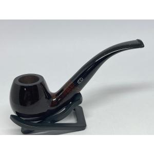 アンティーク 金属製 パイプ 煙管 喫煙具 木箱付き 約27cm 約141g キセル 煙管 喫煙具 アンティーク K24 純金製 刻印あり 工芸品 骨董