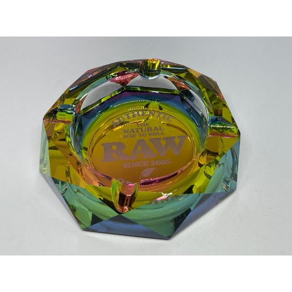 RAW レインボー グラスアシュトレイ
