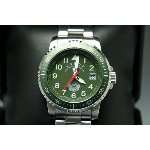 kentex ランドマン『陸上自衛隊』バージョン腕時計 S294X-JGR