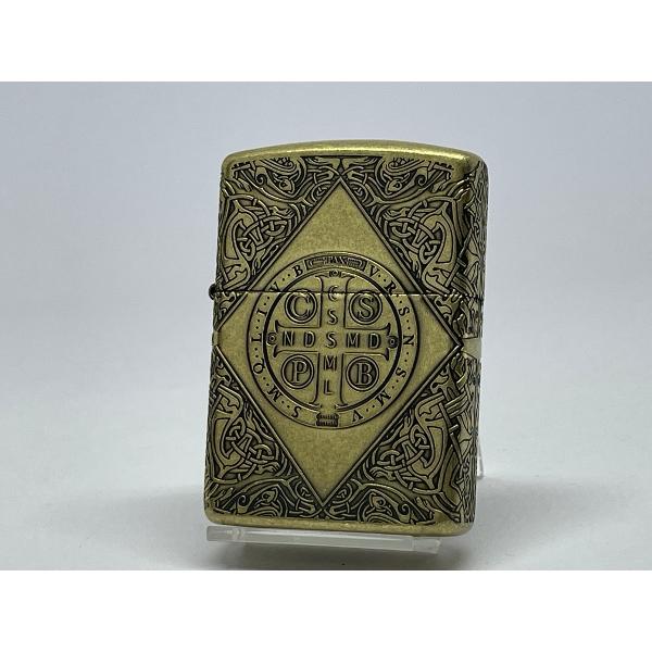 ZIPPO[ジッポー]アーマー 4面連続加工 Benedict Cross ベネディクトクロスBIB...