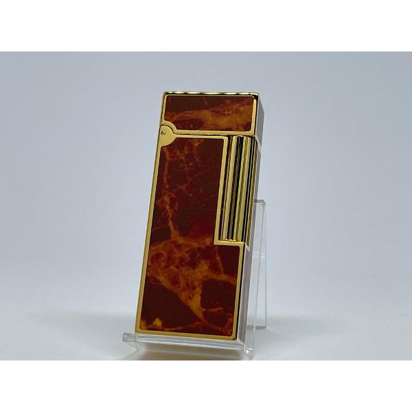 ウインドミル オイルライター FOX 金メッキ 研ぎエポ茶マーブル FOX-0005