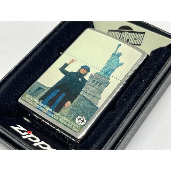 ZIPPO[ジッポー] ジョンレノン クロ−ムサテーナ No.28730