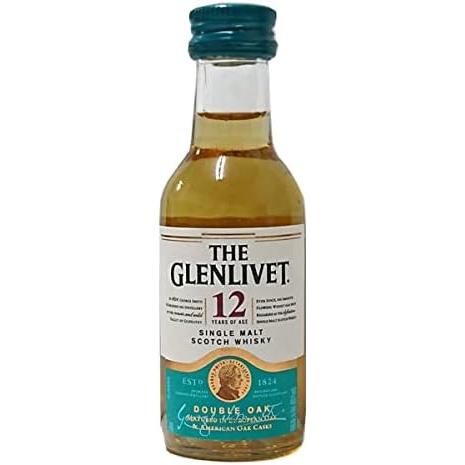 ザ グレンリベット 12年 ミニチュア 40度 50ml【並行輸入品】