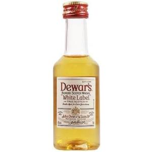 Dewar&apos;s デュワーズ ホワイトラベル 40度 ミニチュア 50ml【並行輸入品】