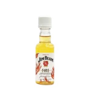 ジムビーム ケンタッキー ファイヤー 白ラベル ミニチュア 32.5度 50ml【並行輸入品】