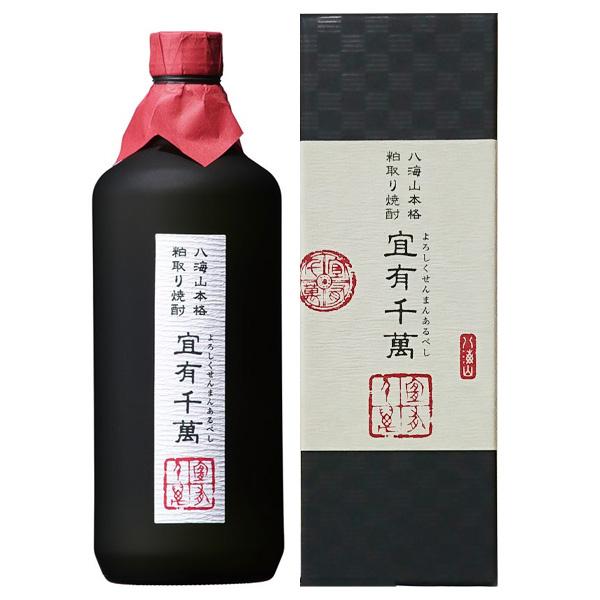 粕取り焼酎 八海山 宜有千萬 40度 720ml【八海醸造 新潟県】全国送料無料