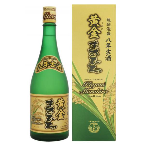 泡盛 黄金(くがに)まさひろ８年古酒 30度 720ml【まさひろ酒造株式会社 沖縄県】全国送料無料