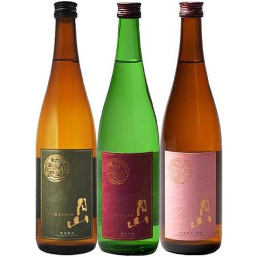 日本酒 月山 飲み比べ3本セット （純吟・出雲・特純）720ml 【吉田酒造株式会社 島根県】