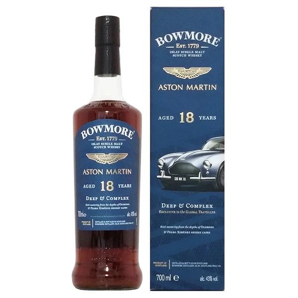 ボウモア 18年 ディープ＆コンプレックス アストンマーチン 43度 700ml【並行輸入品】