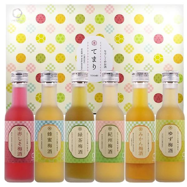 なでしこのお酒 「てまり」180ml×6本 梅酒セット【中野BC 梅酒 和歌山県】