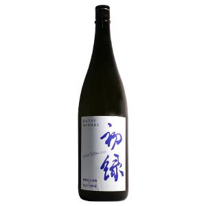 【要冷蔵】日本酒 [限定]初緑 飛騨産山田錦×7号酵母 純米大吟醸 無濾過生原酒 1800ml【奥飛騨酒造株式会社 岐阜県】
