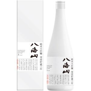 日本酒 八海山 純米大吟醸 雪室貯蔵三年 720ml【八海醸造 新潟県】