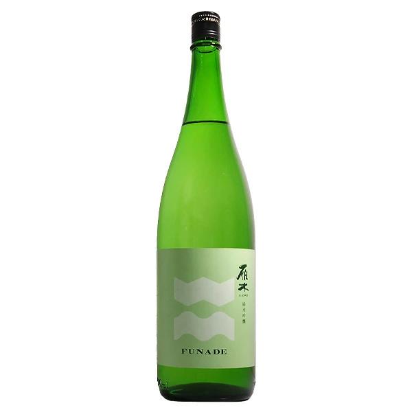 【要冷蔵】日本酒 雁木 槽出 FUNADE 純米吟醸 無濾過生原酒 1800ml【八百新酒造株式会社...