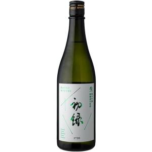【要冷蔵】日本酒 初緑 純米吟醸 無濾過生原酒 720ml【奥飛騨酒造株式会社 岐阜県】