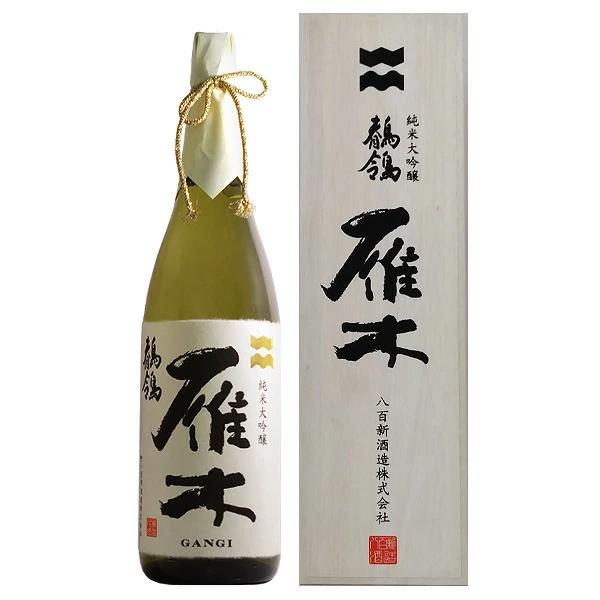 日本酒 雁木 純米大吟醸  鶺鴒 16度 1800ml【八百新酒造株式会社 山口県】