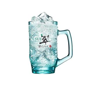 翠ジン　専用ジョッキ　6個新品 Amazon.co.jp: 新ジンソーダグラス6個セット 翠ジンジョッキ