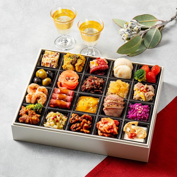 トオカツフーズ 洋風おせち 「洋風オードブル Lunafleur」 約2-3人前 一段重 合計23品