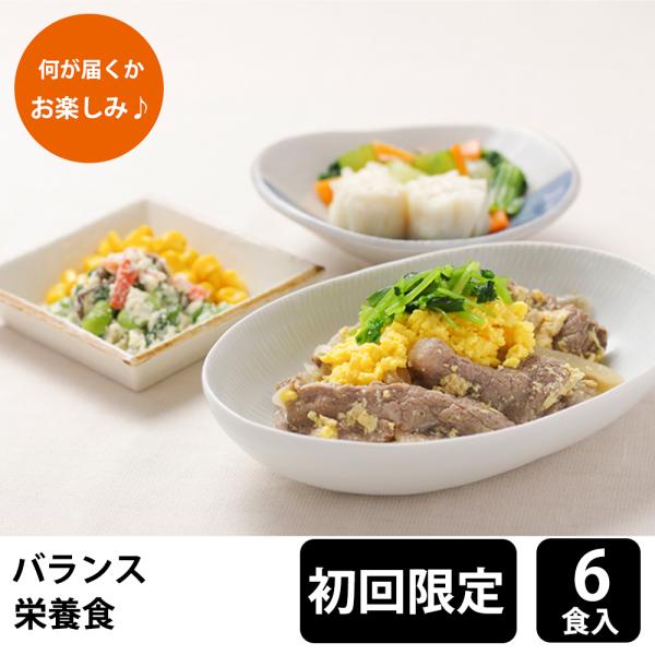 【10％OFFクーポン対象商品】メディカルフーズ 【初回購入限定】 バランス栄養食 試食6食セット