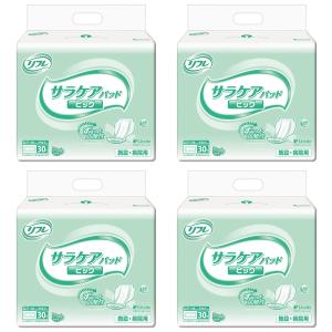 リフレ サラケアパッド 透湿サラケアパッド ビッグ 30枚×4袋 (ケース