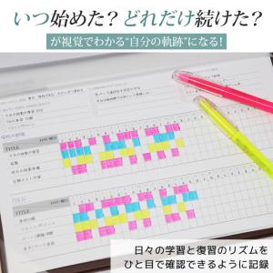 ハビットトラッカー ガントチャート 日付フリー...の詳細画像3