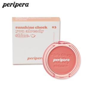 PERIPERA PURE BLUSHED SUNSHINE CHEEK 全5色 ペリペラ ピュア ブラッシュド サンシャイン チーク 韓国コスメ マスカラ 化粧 メイクアップ カバー パウダー｜soo-soo