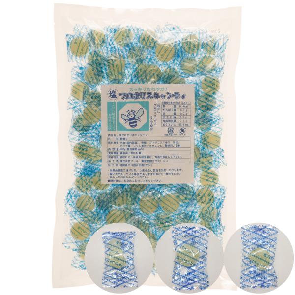 キャンディ 訳あり のど飴 塩飴 プロポリス ソーキ 訳あり塩プロポリスキャンディ 400g バレン...