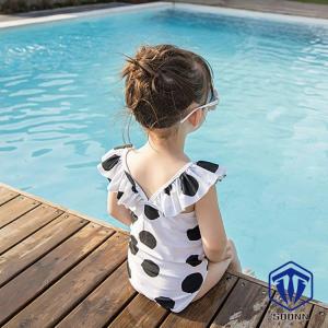 キッズ水着 子供水着 女の子 水着 ワンピース 夏 可愛い 海辺 ビーチ 温泉 日焼け防止 ドット お姫 フレア 体型カバー Uvカット 海辺 潜水 韓国風 Q511 Yywc Soonn 通販 Yahoo ショッピング