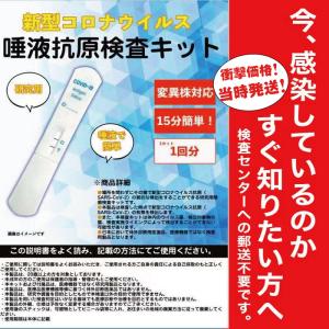 抗原検査キット コロナ検査キット 唾液検 査変異株対応 ワクチン お手頃 自宅でわかる 検査 新型コロナ 簡単 抗体・PCR