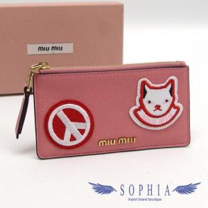 ミュウミュウ　マドラス　コインケース　カードケース[20210729]｜sophianetshop