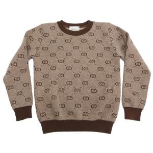 GUCCI（グッチ） 「KIDS」長袖ニット - ブルー キッズ : ZOZOTOWN