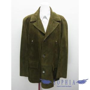 エルメス その他コート ソフィア メンズ ヌバックハーフコート 深緑 サイズ52 4he ソフィア ネットショップ店
