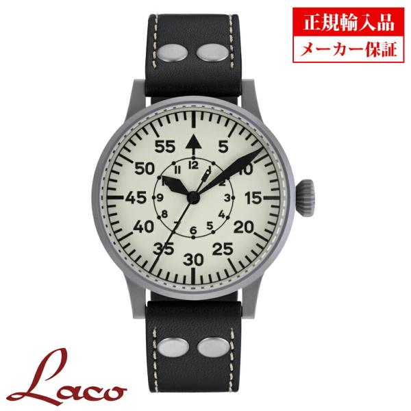 ラコ メンズ腕時計 Laco 861893 ORIGINAL PILOT Wien オリジナル パイ...