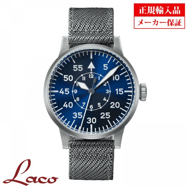 ラコ メンズ腕時計 Laco 862082 ORIGINAL PILOT Paderborn Bla...