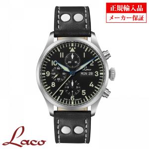 ラコ メンズ腕時計 Laco 862148 CHRONOGRAPHS Kiel.2 Schwarz クロノグラフ キール.2 シュバルツ 自動巻｜sophias