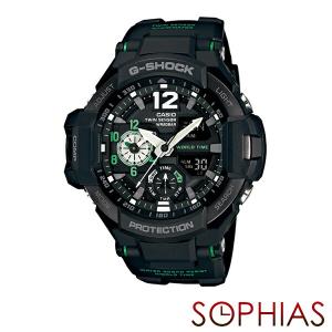 カシオ Ｇショック GA-1100-1A3JF 腕時計 スカイコックピット ブラック クオーツ 長期保証8年付｜sophias