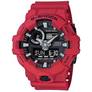 カシオ Ｇショック GA-700-4AJF 腕時計 レッド アナログ／デジタルコンビネーション クオーツ 長期保証8年付｜sophias
