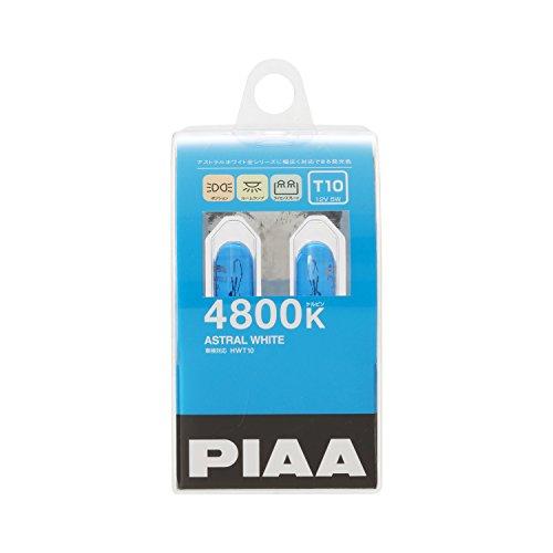 PIAA ポジション/ルーム/ライセンスランプ用 ハロゲンバルブ T10 4800K アストラルホワ...