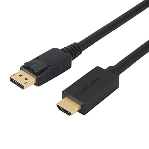 アクティブ(DP1.2)DP to HDMI,CableCreation DisplayPort t...